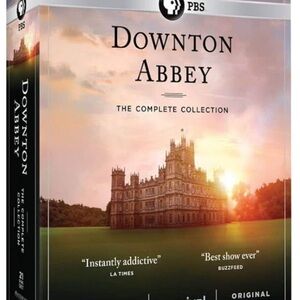 SOLD! Downton Abbey Complete Collection DVDs in Black and Orange